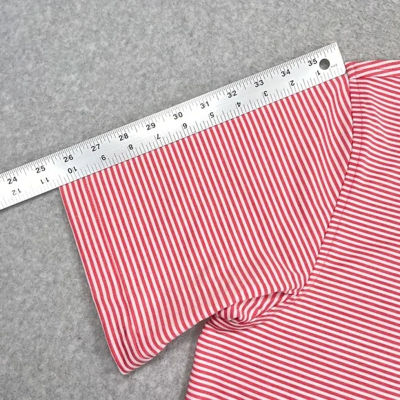 NEW Peter Millar Polo Shirt Large Striped Crown Sport County Louth Golf Ireland - Picture 5 of 12